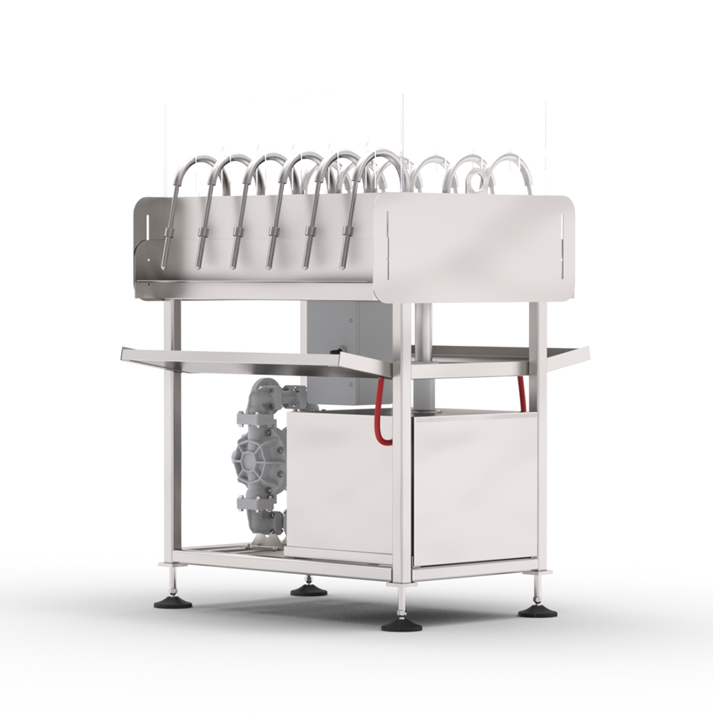 Paslanmaz Çelik Manuel Dolum Makineleri